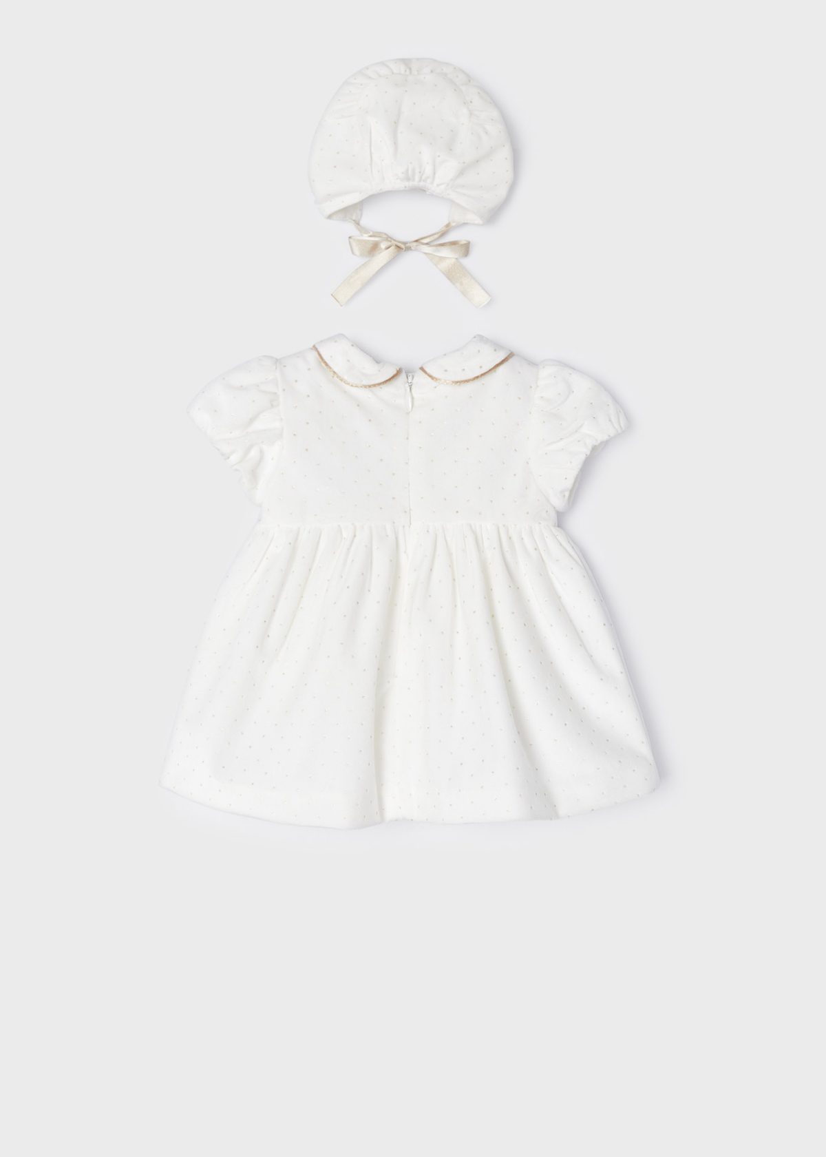 Velvet dress with cap Newborn Offers