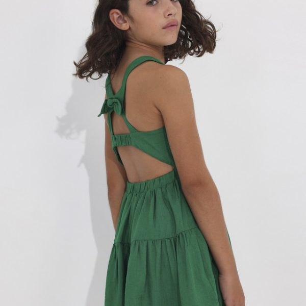Φόρεμα λινό κορίτσι Junior (8-16Y)