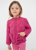 Μπουφάν από ανακυκλωμένο πολυεστέρα σε φούξια χρώμα mini κορίτσι Mayoral Mayoral offers
