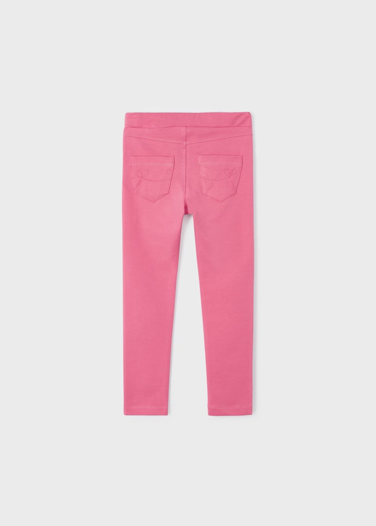 Παντελόνι μακρύ super skinny σε ροζ χρώμα mini κορίτσι Mayoral Mayoral offers