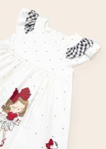 Φόρεμα πουά με στάμπα από βιώσιμο βαμβάκι baby κορίτσι Mayoral Baby (9-24M)