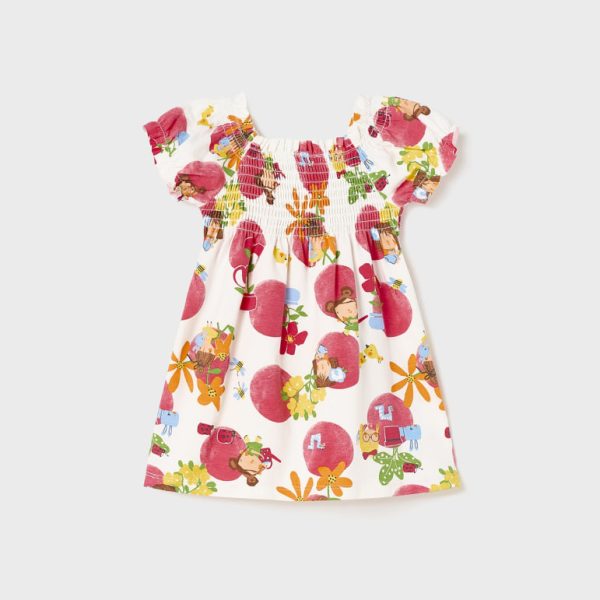 Φόρεμα σταμπωτό από βιώσιμο βαμβάκι baby κορίτσι Mayoral Baby (9-24M)