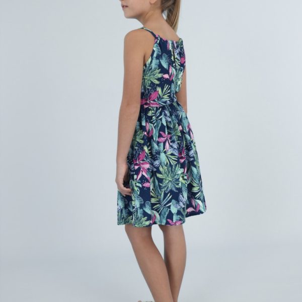Φόρεμα σταμπωτό με λεπτομέρεια cut out junior κορίτσι Mayoral Junior (8-16Y)