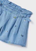 Φούστα-σορτς τζιν με κεντήματα από βαμβάκι mini κορίτσι Mayoral Mayoral offers