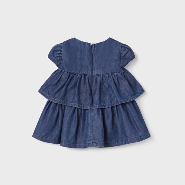 Φόρεμα από βιώσιμο βαμβάκι και TENCEL ™ Lyocell για Νεογέννητο κορίτσι Mayoral NewBorn (0-9M)