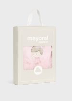 Φορμάκι από βιώσιμο βαμβάκι με τούλι και κορδέλα σε ροζ χρώμα για Νεογέννητο κορίτσι Mayoral Mayoral offers