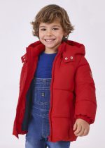 Μπουφάν με κουκούλα σε κόκκινο χρώμα mini αγόρι Mayoral Mini (2-9Y)