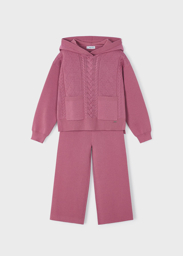 Σετ παντελόνι και φούτερ σε ροζ χρώμα mini κορίτσι Mayoral Mini (2-9Y)