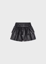 Φούστα-παντελόνι πολυδερματίνη σε μαύρο χρώμα mini κορίτσι Mayoral Mini (2-9Y)